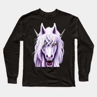 Unicorn Ghost Long Sleeve T-Shirt